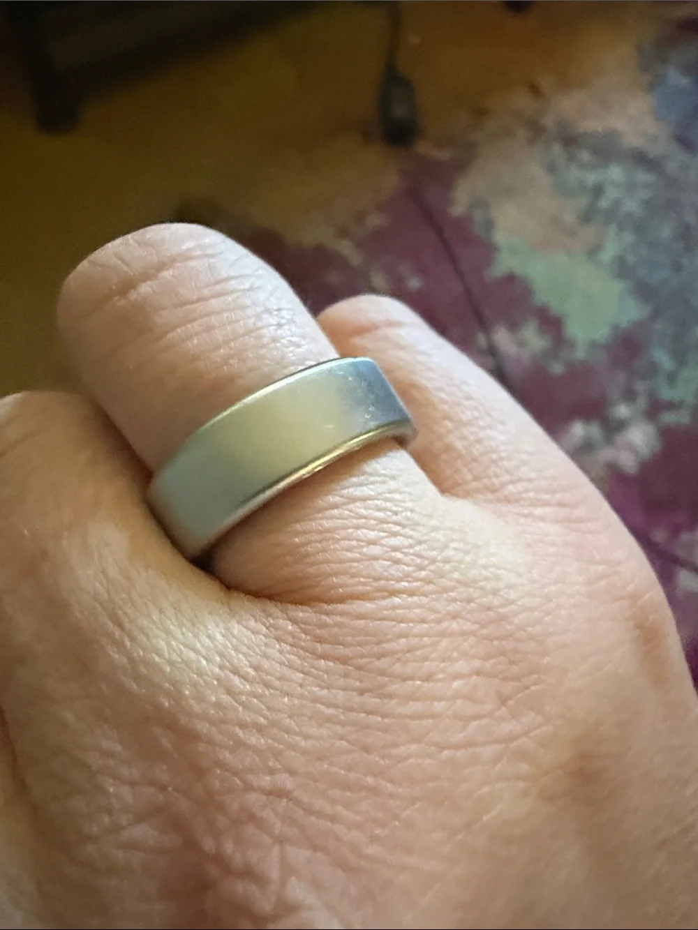 Beautiful Oura Smart Ring 4 in Brushed Silver Size 10